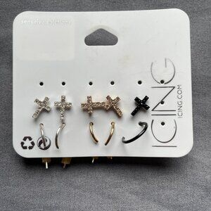 Bundle 3 for $12. Icing Stud Earrings